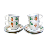Antique porcelain coffee cups