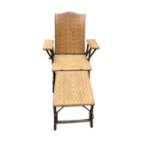 Rattan transat daybed