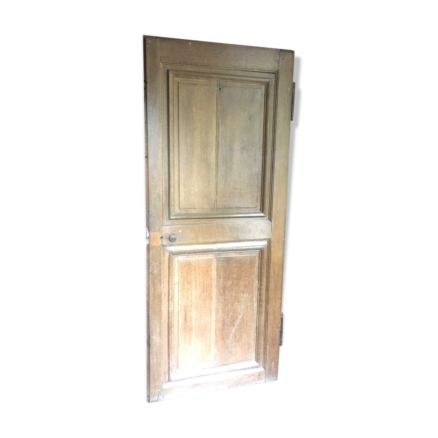 Old passage door in oak