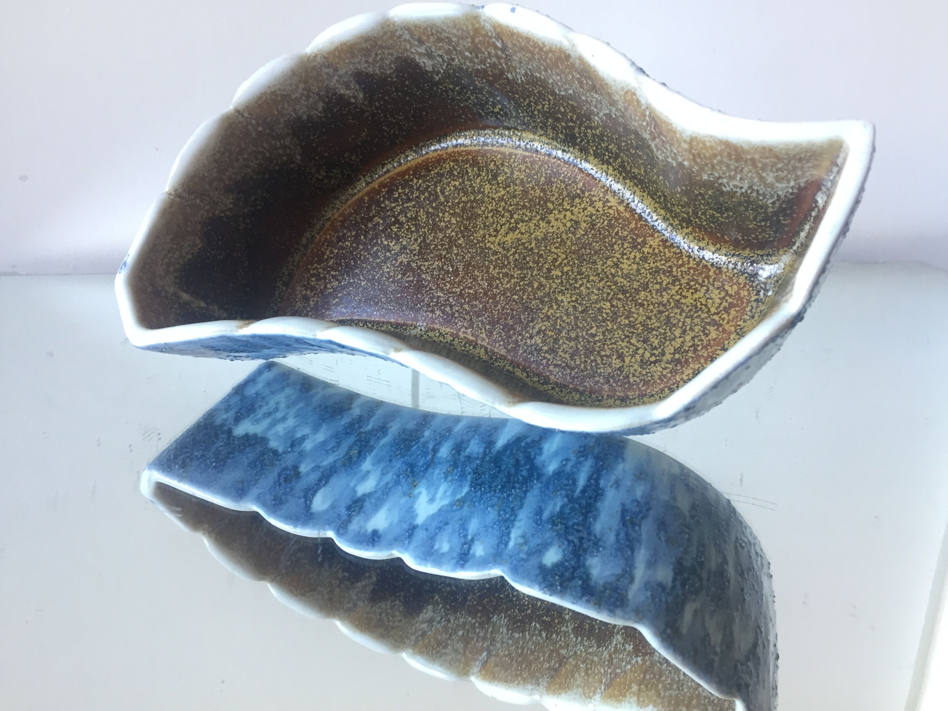 Stoneware trinket bowl 1950's