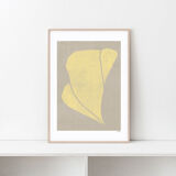 Illustration twined no 03 jaune