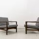 Mid Century Armchairs By Zenon Bączyk, 1960's, Set Of 2