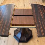 Elegant Extendable Dining Table in Macassar, Italy, 1970s