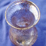 Vase with gilding inlay