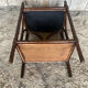 Vintage Rattan Bedside Table #E092