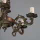 Fascinating Vintage Brass chandelier, 1960s