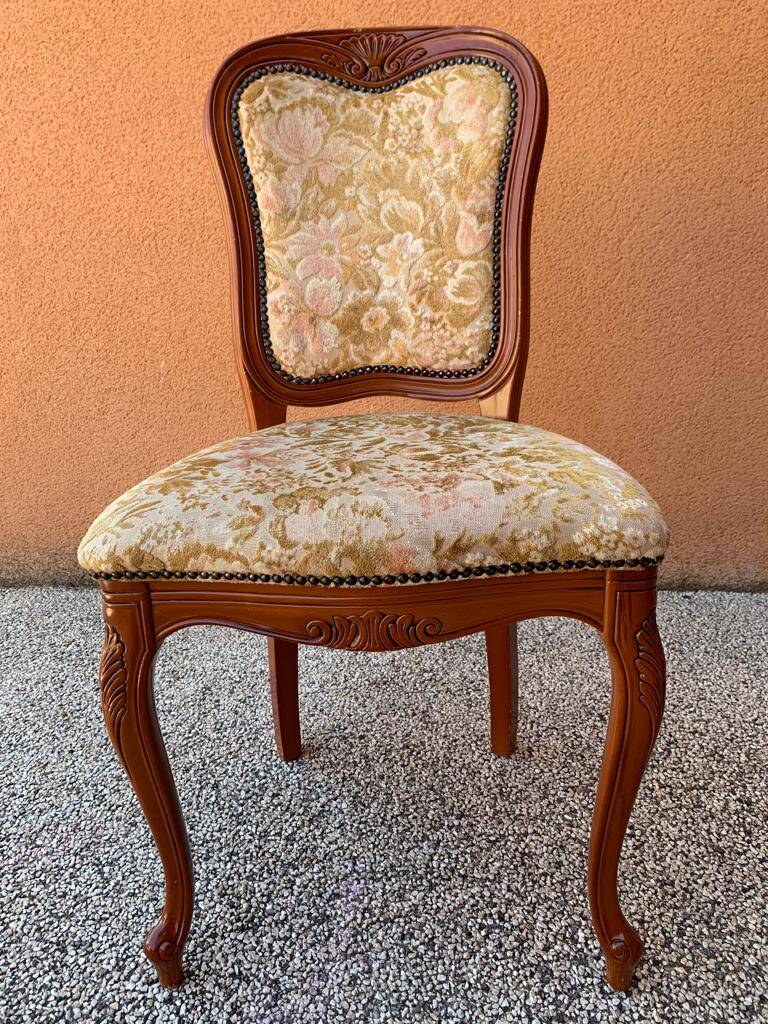 6 Louis XV style chairs