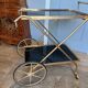 Mobile serving cart, 1970s bar