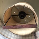 Scandinavian teak pendant light from the 60s/70s vintage