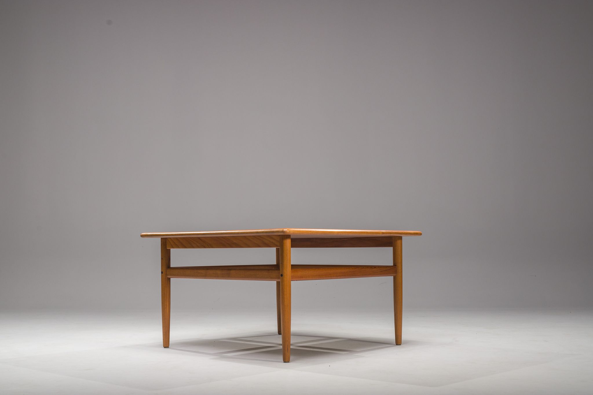 Table basse en teck danois du milieu du siècle, années 1960
