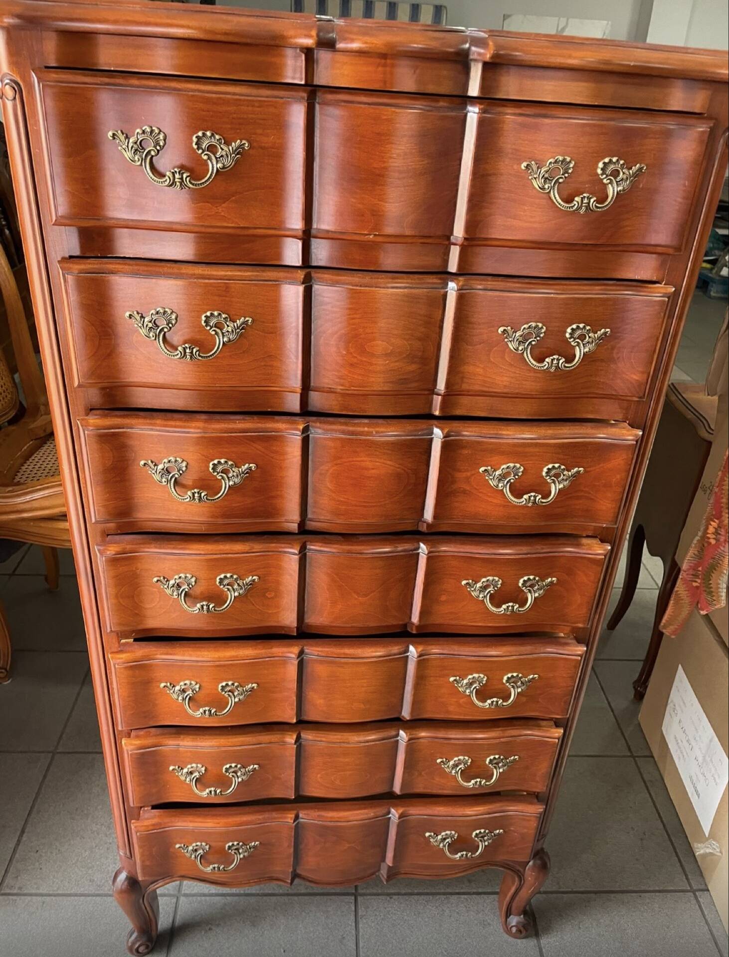 Semainier /chiffonnière en bois