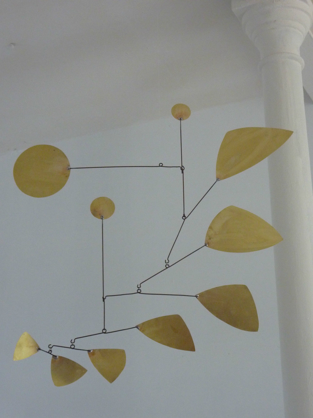 Mobile brass 70x70cm