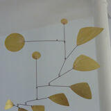 Mobile brass 70x70cm