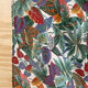 Vintage foliage jungle square tablecloth