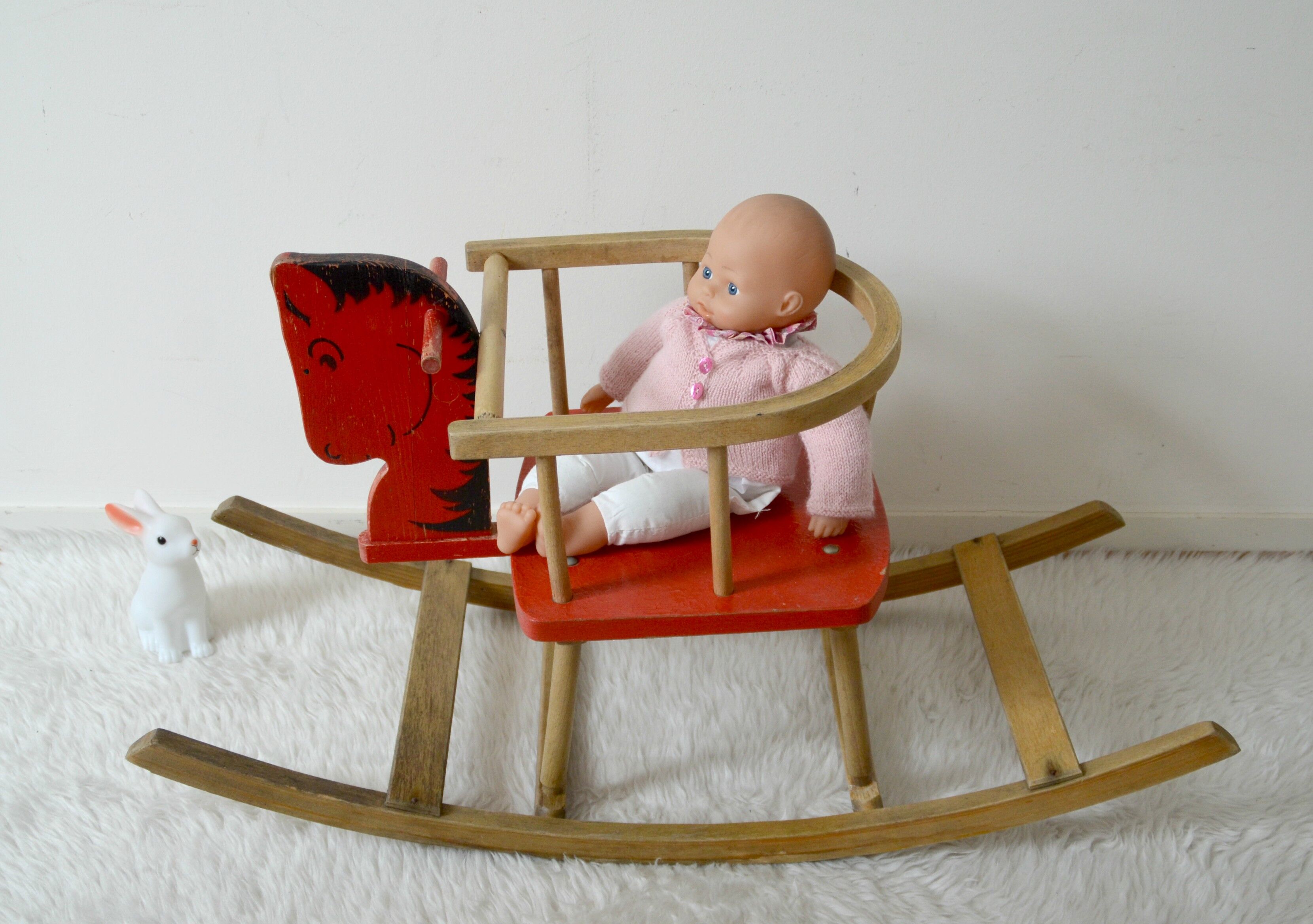Vintage rocking horse