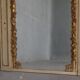mirror carved wood painted gold st Louis XVI 116x153cm