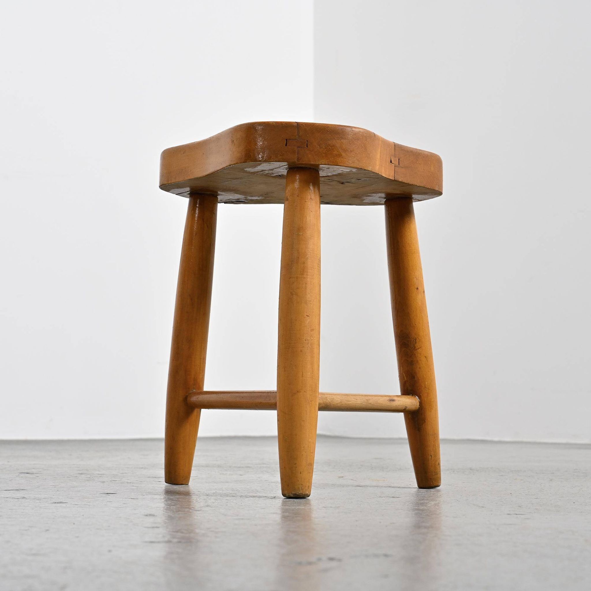 Free-form stool by Christian Durupt, around 1955.