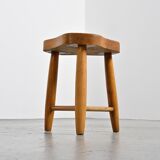 Free-form stool by Christian Durupt, around 1955.