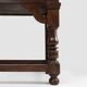 Antique 16th century Spanish carved cabinet in oak.