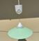 Pendant lampshade metal new paint vintage style