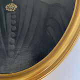 Oil painting on canvas, portrait of a woman.