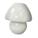 Vintage Murano Swirl Mushroom Lamp