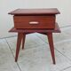 Paire de chevet vintage scandinave pieds compas