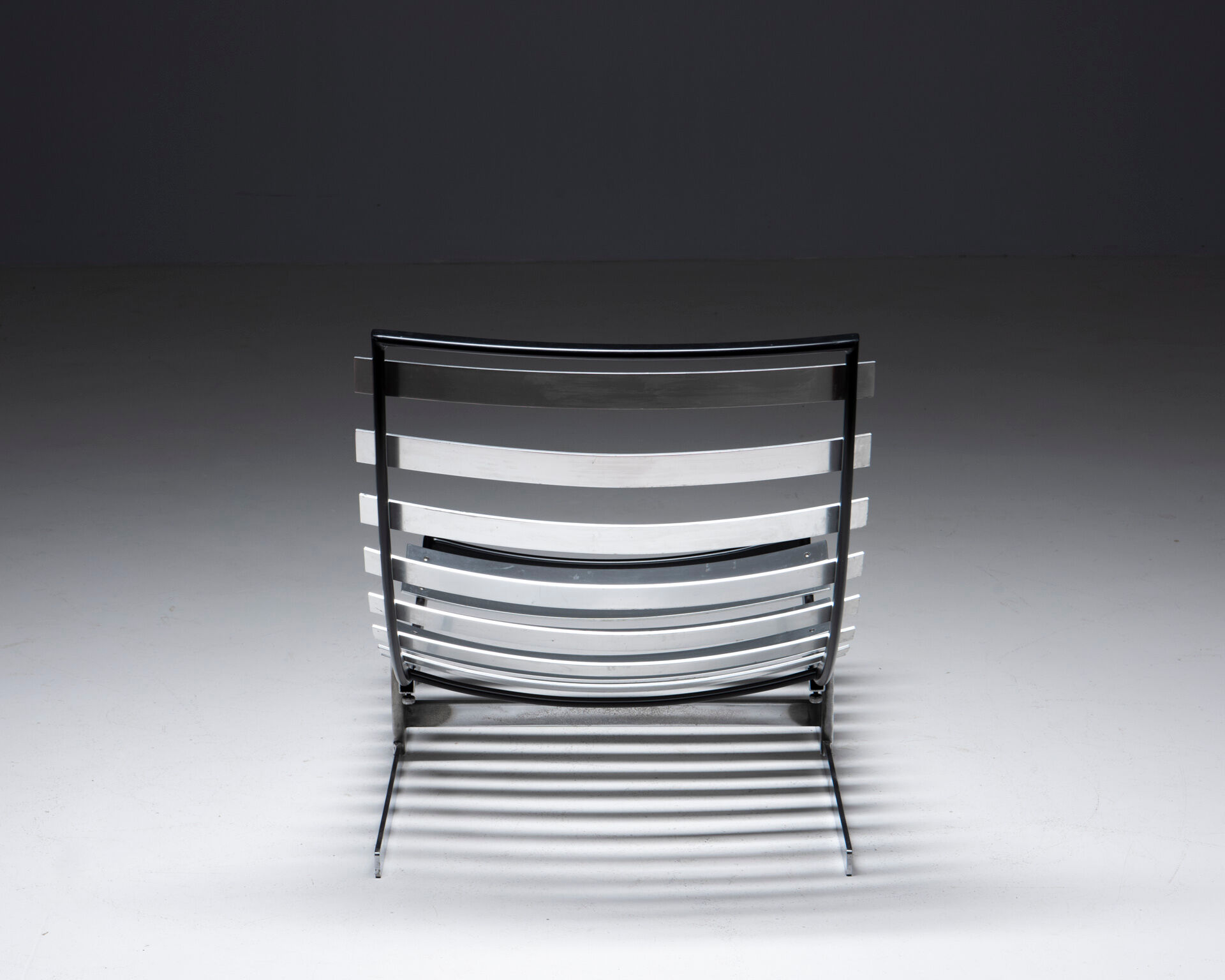Fauteuil aved pouf de Roger de Winter, années 1960, Belqique