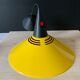 Suspension vintage jaune