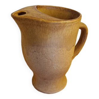 Stoneware pitcher
