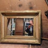 Gilded wood mirror 59x76cm