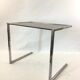 Table basse en verre fumé