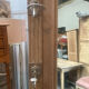 Coat rack wardrobe in wood, Napoleon III style.
