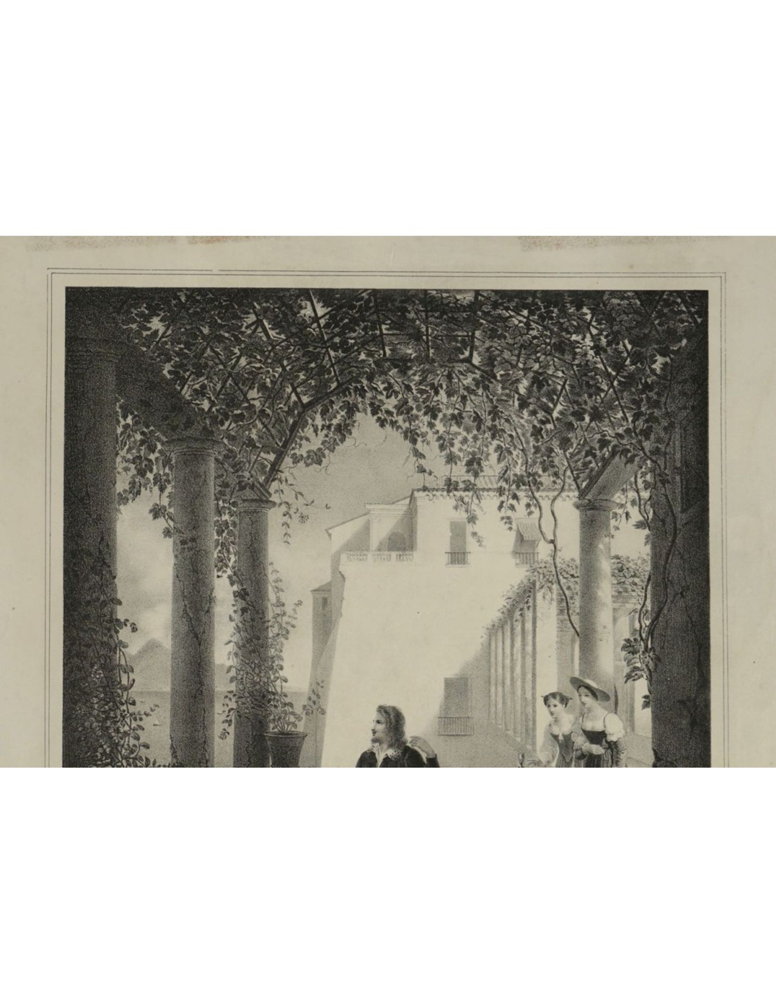 Lithographie, Gravure, Maison de Tasso Torquato