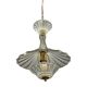 Vintage Crystal Pendant Light by Caldier, Italy, 1970s