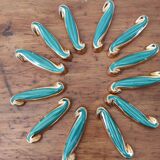 Set of twelve knife holders