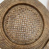 Wall composition of 5 wicker elements