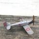Avion jouet en bois vintage