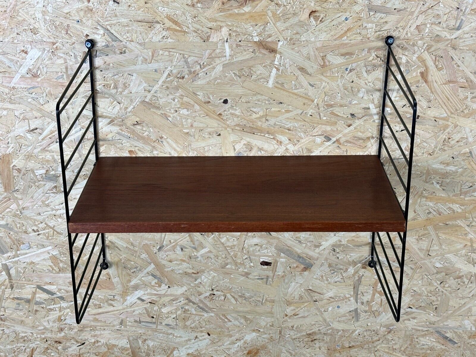60s 70s teak string shelf module by Kajsa & Nils "Nisse" Strinning Sweden