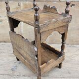 Old Burmese teak offering cabinet