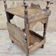 Ancien cabinet d'offrandes en teck birman