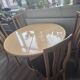 Skovby SM32 expanding dining table + 6 chairs