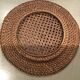9 sous assiettes bambou