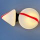 wall sconces Miko 23 outdoor, by Renato Toso for Leucos, Italy, 1970s