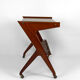 Teak Rolling Route, Mid-century Modern, Italy, circa 1950