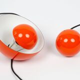 Paire de 2 suspensions vintage Flowerpot de Verner Panton, Louis Poulsen