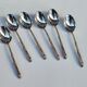 Silver plated teaspoons