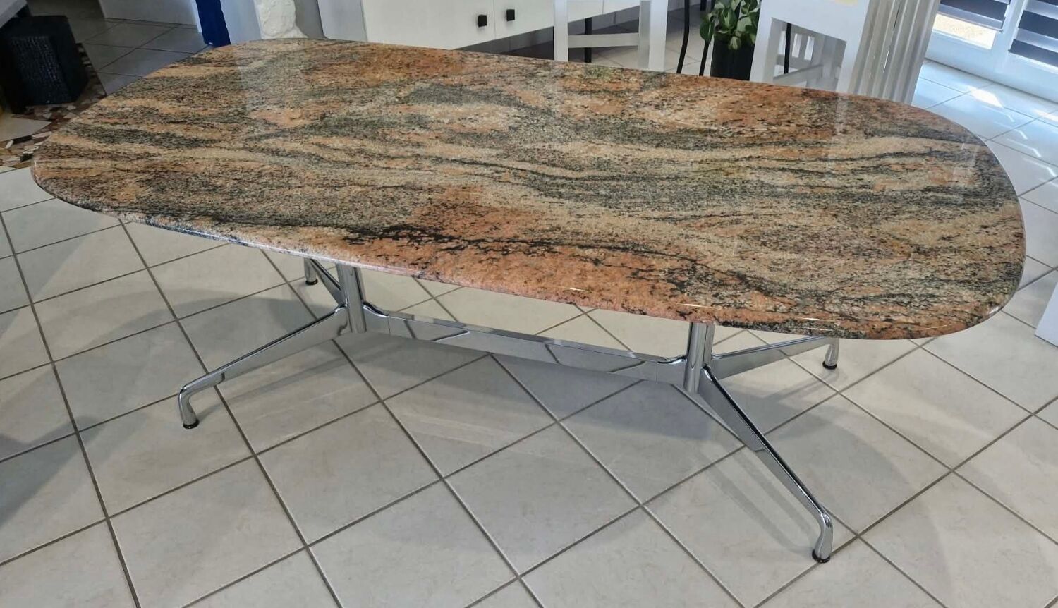 Table by Charles and Ray Eames for Herman Miller, from 1990.