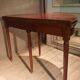 Eighteenth-century "half-moon" table