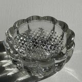 Small glass ashtray in the shape of a flower France Reims Brand MO